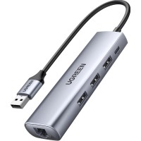 Bộ chia USB 3.0 ra 3 cổng USB 3.0 + Lan 1000Mbps Ugreen 60812